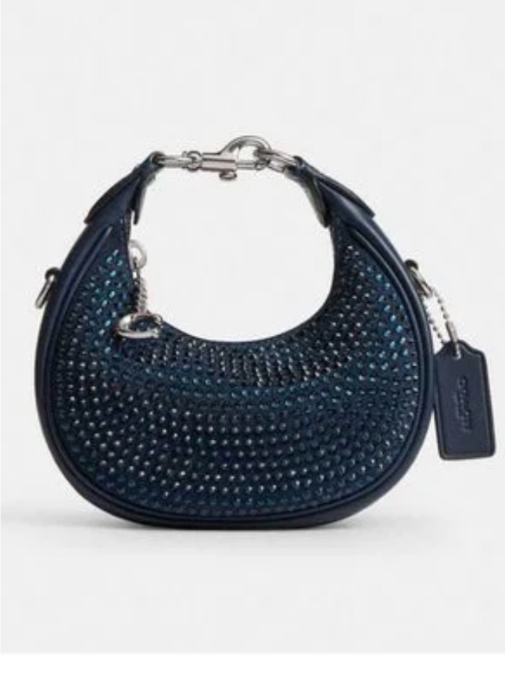 Coach Jonie Bag with Crystals in Navy Blue